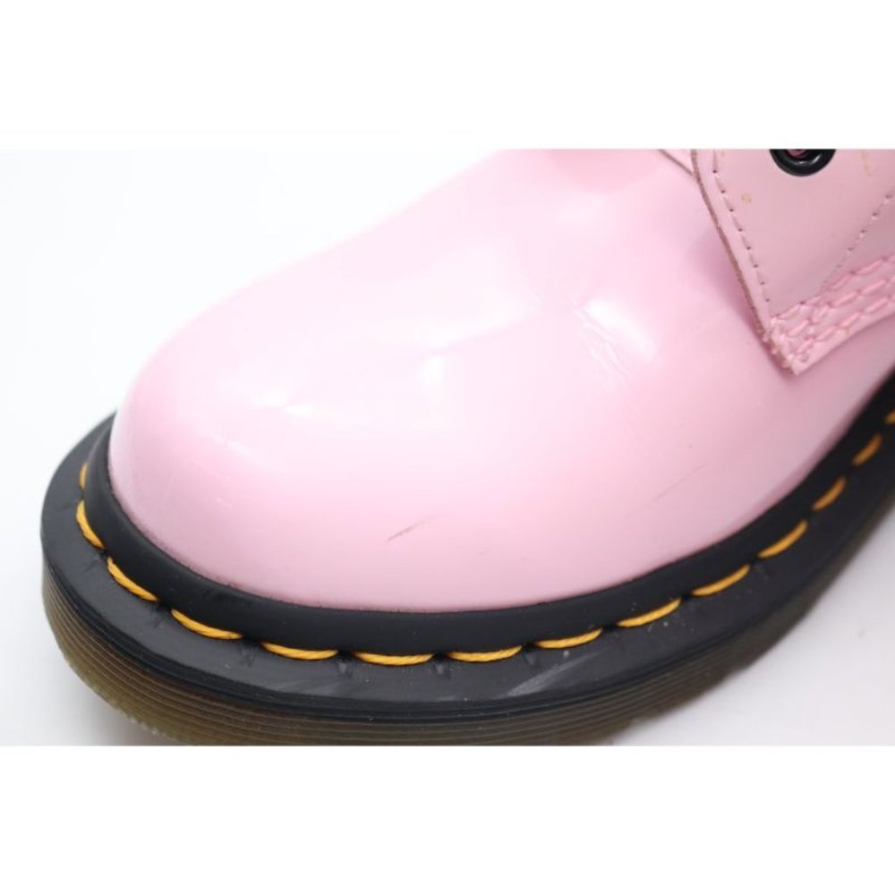 Dr. Martens 1460 Pale Pink Women's Size 7 Combat Boots patent Leather Boots - Picture 11 of 12